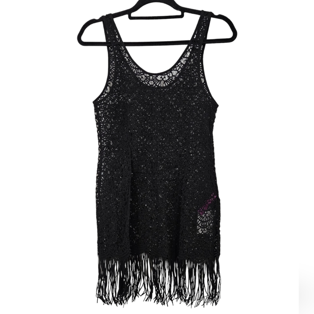 NWT L'agent By Agent Provocateur Karrie Fringe Swimsuit Cover-Up Size M - Picture 7 of 7